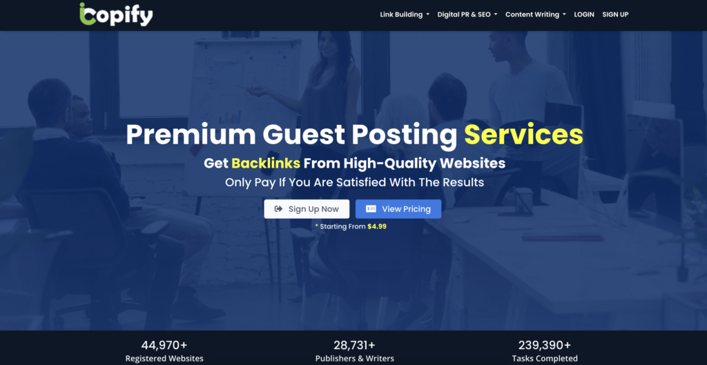 Icopify Guest Posting Website